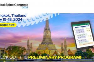 Last chance: Register for the Global Spine Congress (GSC) in Bangkok